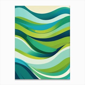 Abstract Wave 2 Canvas Print
