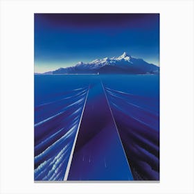 'The Blue Highway' Canvas Print