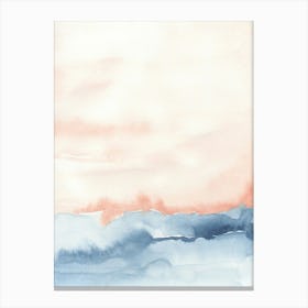Abstract Watercolor Painting 11 Canvas Print