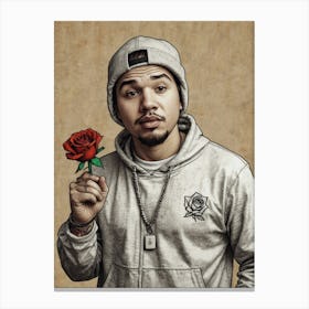 Chris Brown 1 Canvas Print