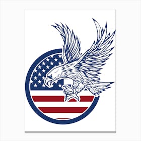 American Eagle Logo Canvas Print