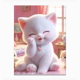 Cute Kittens Canvas Print