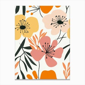 Floral Pattern 112 Canvas Print