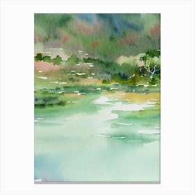 Kakadu National Park Australia Water Colour Poster Canvas Print