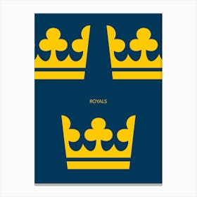 Royals Canvas Print