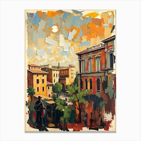 Rome Cityscape 6 Canvas Print