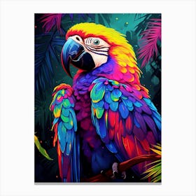 Colorful Parrot Canvas Print