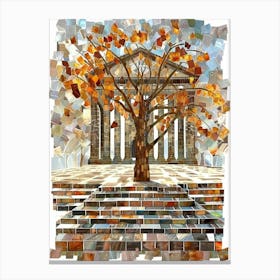 Tree In The Fall Canvas Print