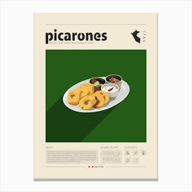 Picarones Canvas Print