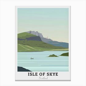 Isle Of Skye Scotland Travel Canvas Print