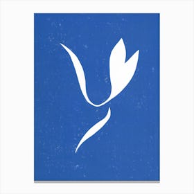 Matisse Linocut Blue Canvas Print