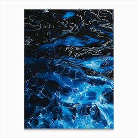 Blue Water 9 Canvas Print