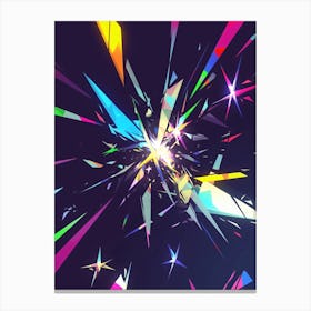 Shattered Glass Canvas Print