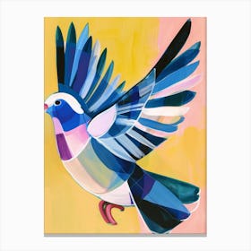 Dove Illustration Canvas Print