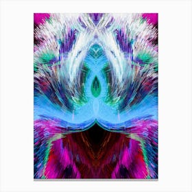 Abstract Psychedelic Painting 1 Canvas Print