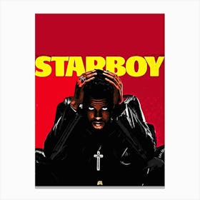 Starboy the Weeknd Canvas Print