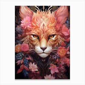 Fox Head Canvas Print