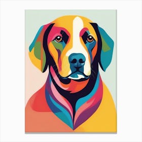 Dog Portrait Canvas Print