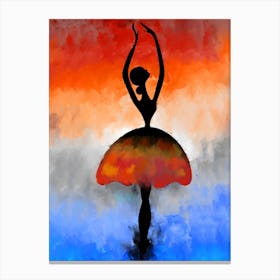 Ballet Dancer 1 Canvas Print
