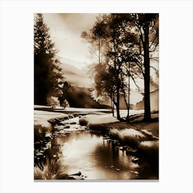 Sepia 7 Canvas Print