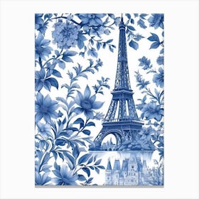 Paris Eiffel Tower Canvas Print