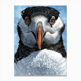 Puffin Canvas Print