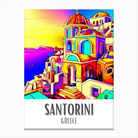 Santorini 1 Canvas Print