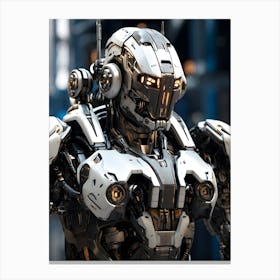 Futuristic Robot 1 Canvas Print