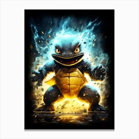 Pokemon Squirtle 8 Canvas Print