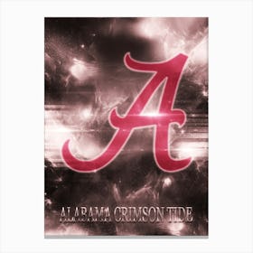 Alabama Crimson Tide Canvas Print