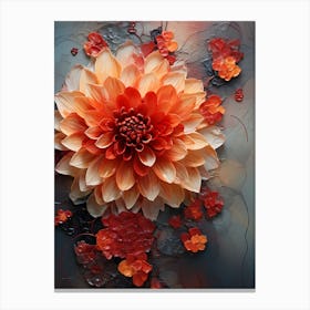 Dahlia 1 Canvas Print