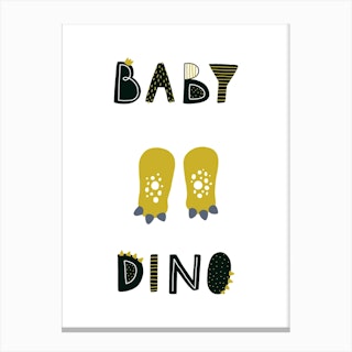 Baby Dino Canvas Print