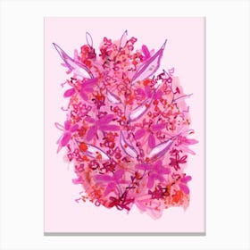 Stay Awake Pink  Canvas Print