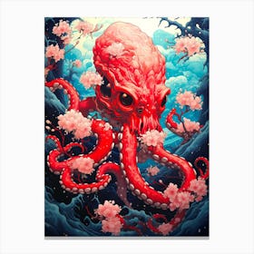 Octopus 3 Canvas Print