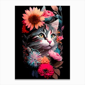 Cute cat Canvas Print