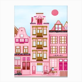 Amsterdam Streets Canvas Print