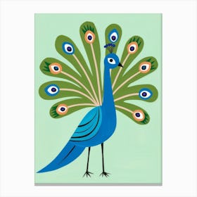 Peacock 3 Canvas Print