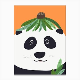 Cute Panda Canvas Print