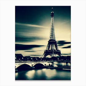 Eiffel Tower In Paris 3 Canvas Print