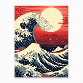 The Great Wave Canvas Print