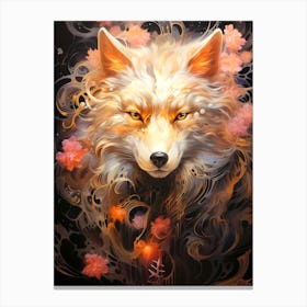 Wolf Art Canvas Print