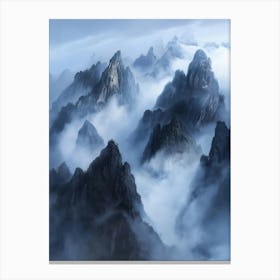 Chinese Mountains 1 Canvas Print