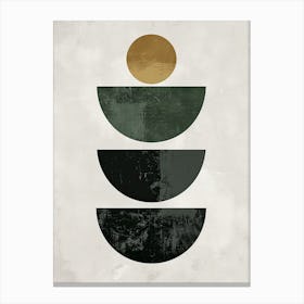 GгDel Bauhaus Mid Century Canvas Print