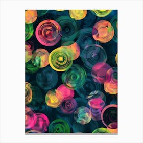 Abstract Swirls 6 Canvas Print