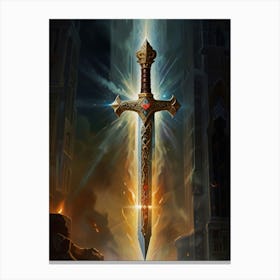 Sword Of The Dwarves Canvas Print