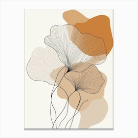 Ginkgo Ii Canvas Print