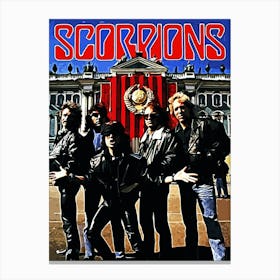 Scorpions band music 3 Canvas Print