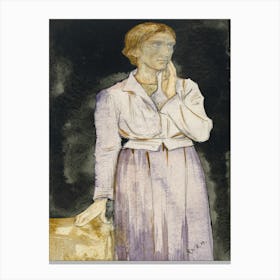 Standing Woman (1878–1938), Richard Roland Holst Canvas Print