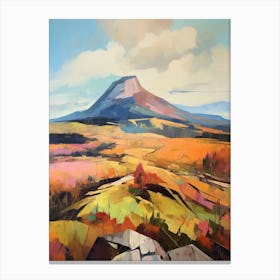 Mount Monadnock Usa 1 Mountain Painting Canvas Print