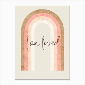I Am Loved Canvas Print